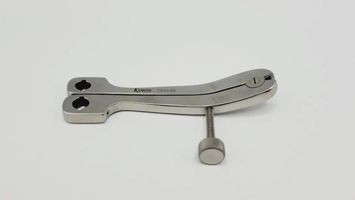 Koros 7310-10 V-Type Retractor Set w/ 5 Blunt Blades 40mm 50mm 55mm 60mm New Koros