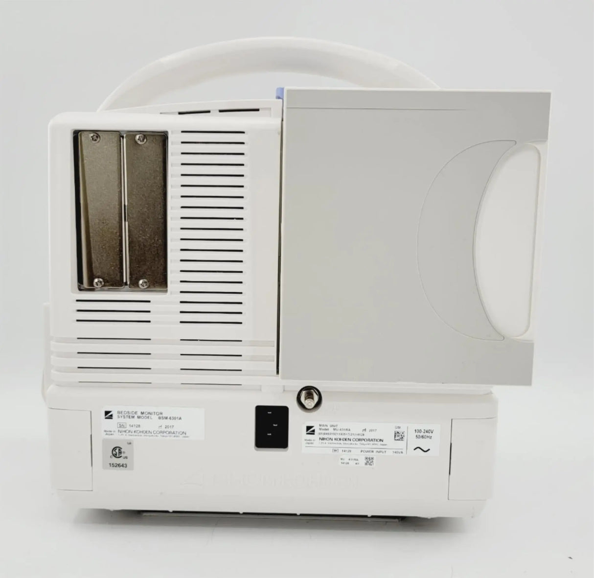 Nihon Kohden BSN-6000 Life Scope Series Bedside Monitors Certified Ver 01.03 Nihon Kohden