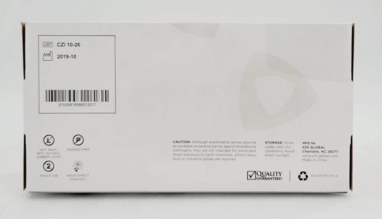 PremierPro Platinum Stretch Vinyl Exam Gloves 4063 Medium 1000/CS PremierPro