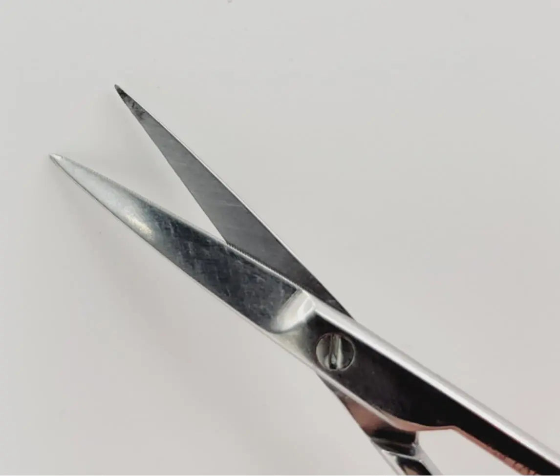 Padgett P-6815 Iris Tissue Scissor Supercut Straight 26.5mm Tip 4-1/2" Padgett