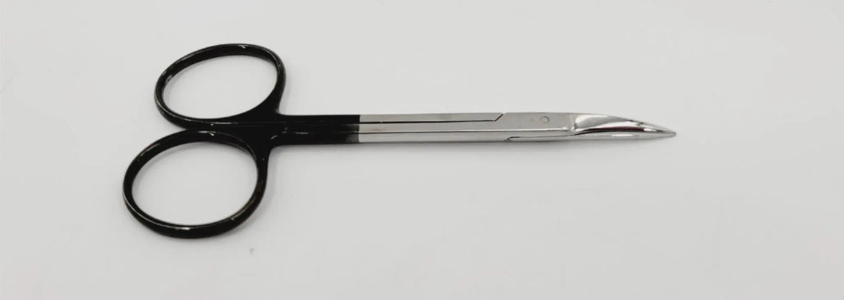 V. Mueller OP5540-S Supercut Iris Scissors Curved Black 4-1/2" V. Mueller