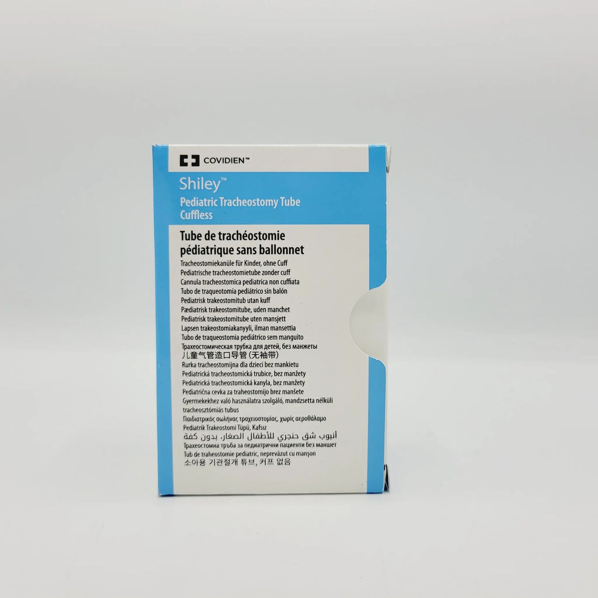 Covidien 5.5PEF Shiley Pediatric Tracheostomy Tube Cuffless Covidien
