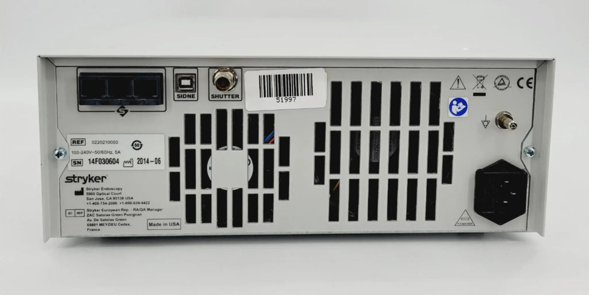 Stryker L9000 Precision LED Endoscopy Light Source Model 0220210000 Stryker