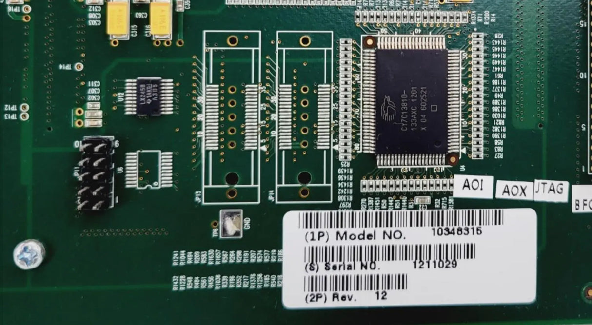 Siemens 10348315 Rev 12 RC Board Assembly from a Acuson X300 Premier Siemens