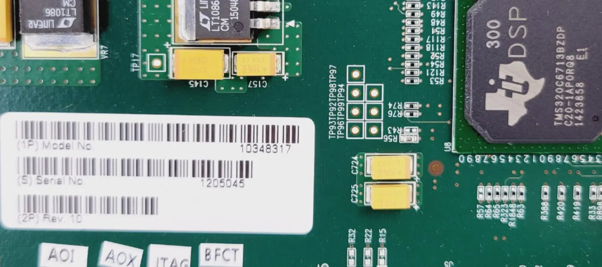 Siemens 10348317 Rev 10 3.0 BE Board Assembly from a Acuson X300 Premier Siemens