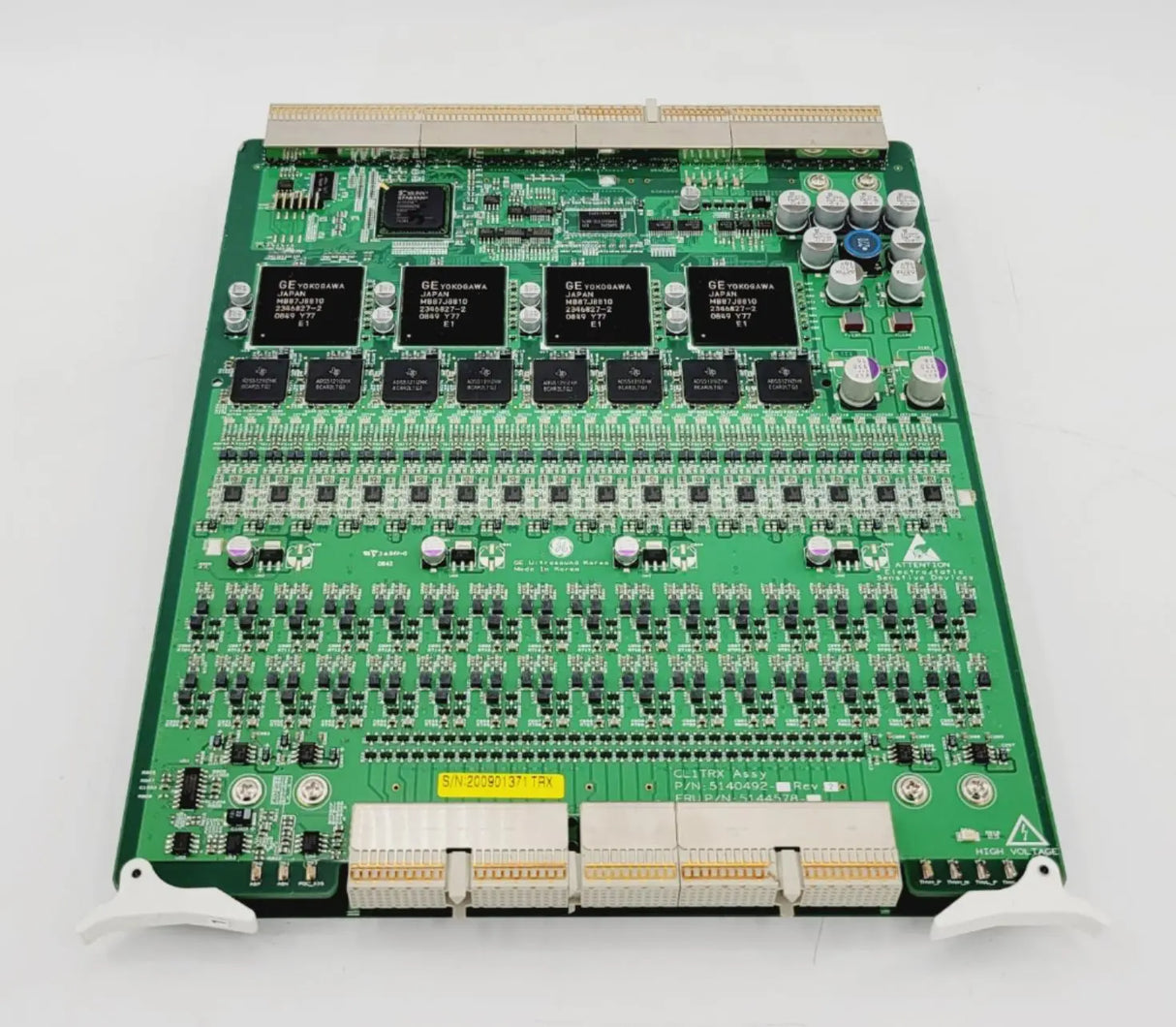 GE 5140492 Rev 2 Ultrasound CL1TRX Assembly Board GE