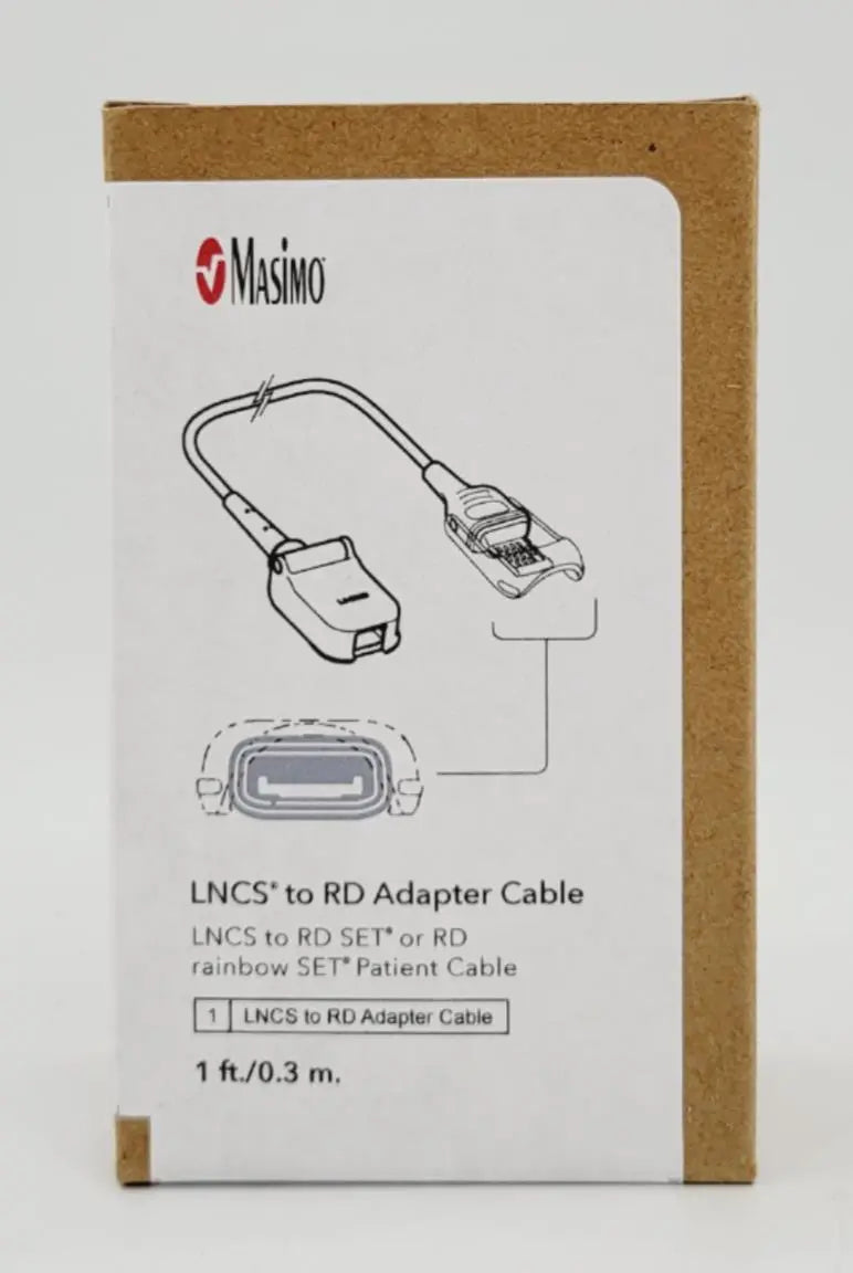 Masimo 4092 LNCS to RD Adapter Cable 1ft New Masimo