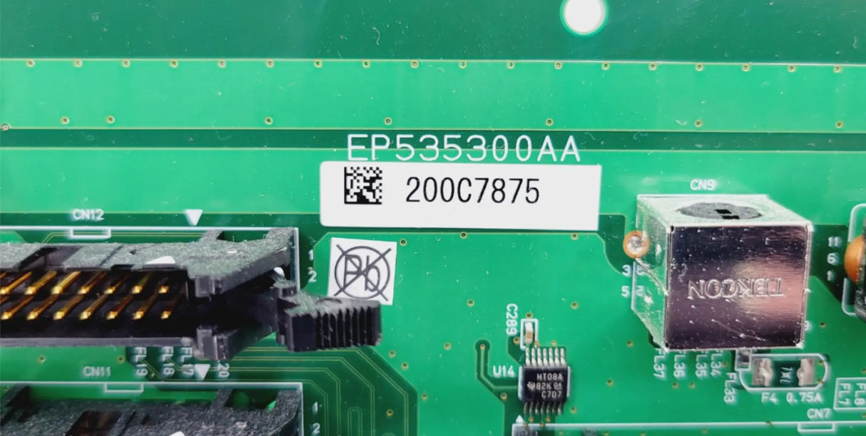 Aloka EP535300 AA CPU Interface Board from an Aloka Alpha 10 Pro Sound Aloka