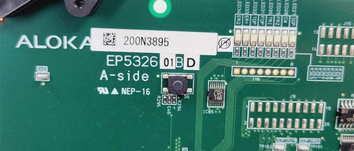 Aloka EP532601 BD Beam Processor Board Assembly from a Aloka Alpha 10 Pro Sound Aloka