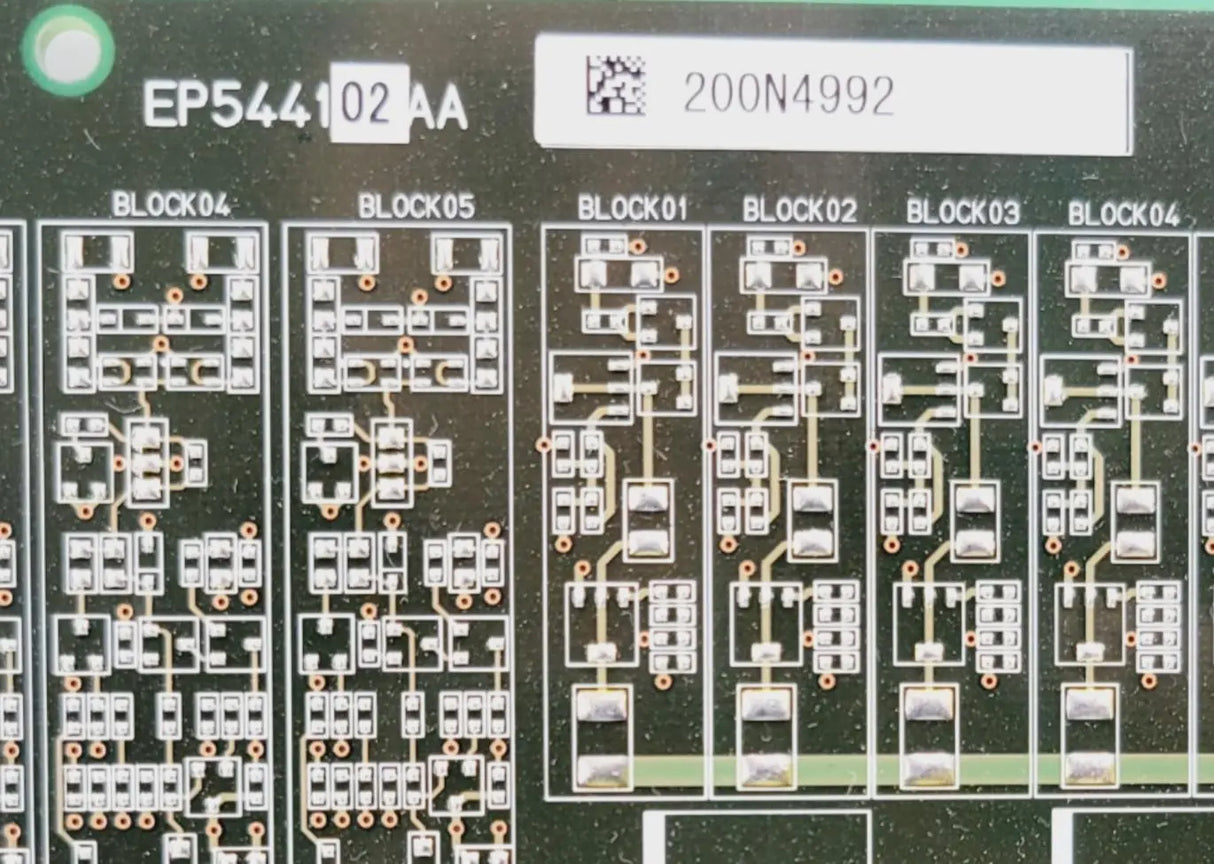 Aloka EP544102 AA Front End Board Assembly from a Aloka Alpha 10 Pro Sound Aloka