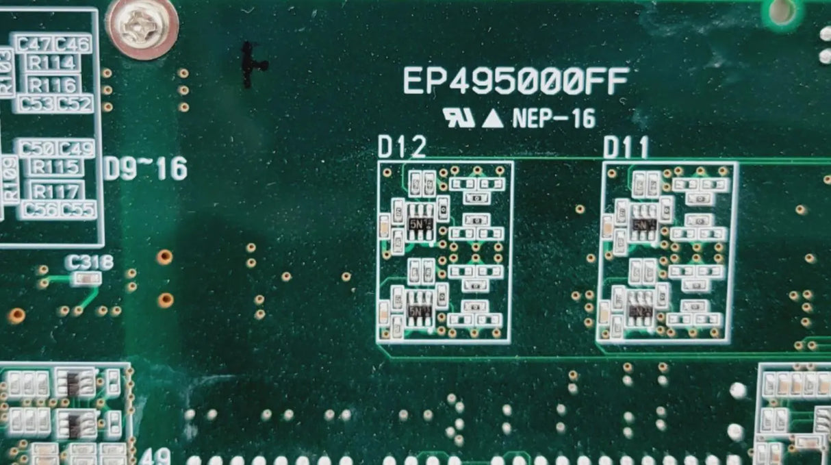 Aloka EP495000 FF Wave Generator Board Assembly from an Aloka Alpha 10 Pro Sound Aloka
