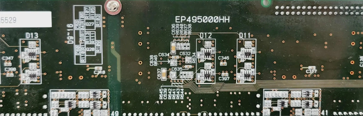 Aloka EP495000 HH Wave Generator Board Assembly from an Aloka Alpha 10 Pro Sound Aloka