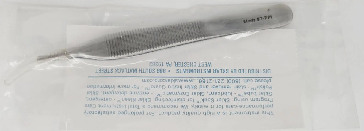 Sklar Instruments 97-771 Merit Adson Dressing Forceps Serrated 4-3/4" Sklar