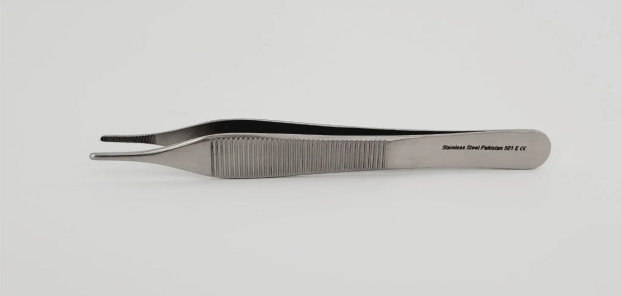 Sklar Instruments 97-771 Merit Adson Dressing Forceps Serrated 4-3/4" Sklar