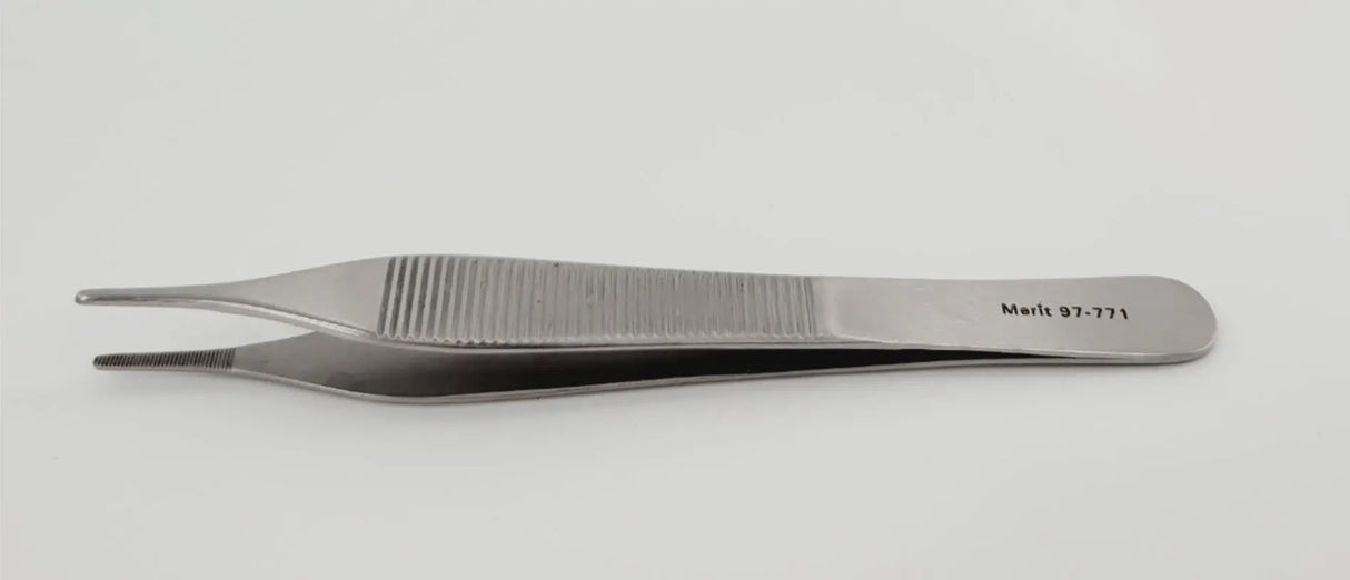 Sklar Instruments 97-771 Merit Adson Dressing Forceps Serrated 4-3/4" Sklar