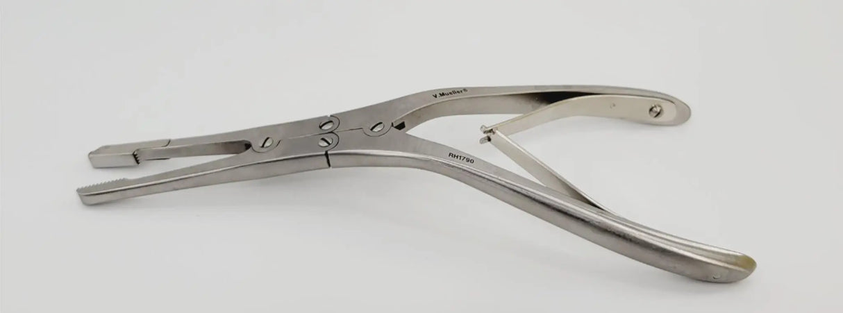 V. Mueller RH1790 Rubin Morselizer Jaws 15 x 5.5mm 10" V. Mueller