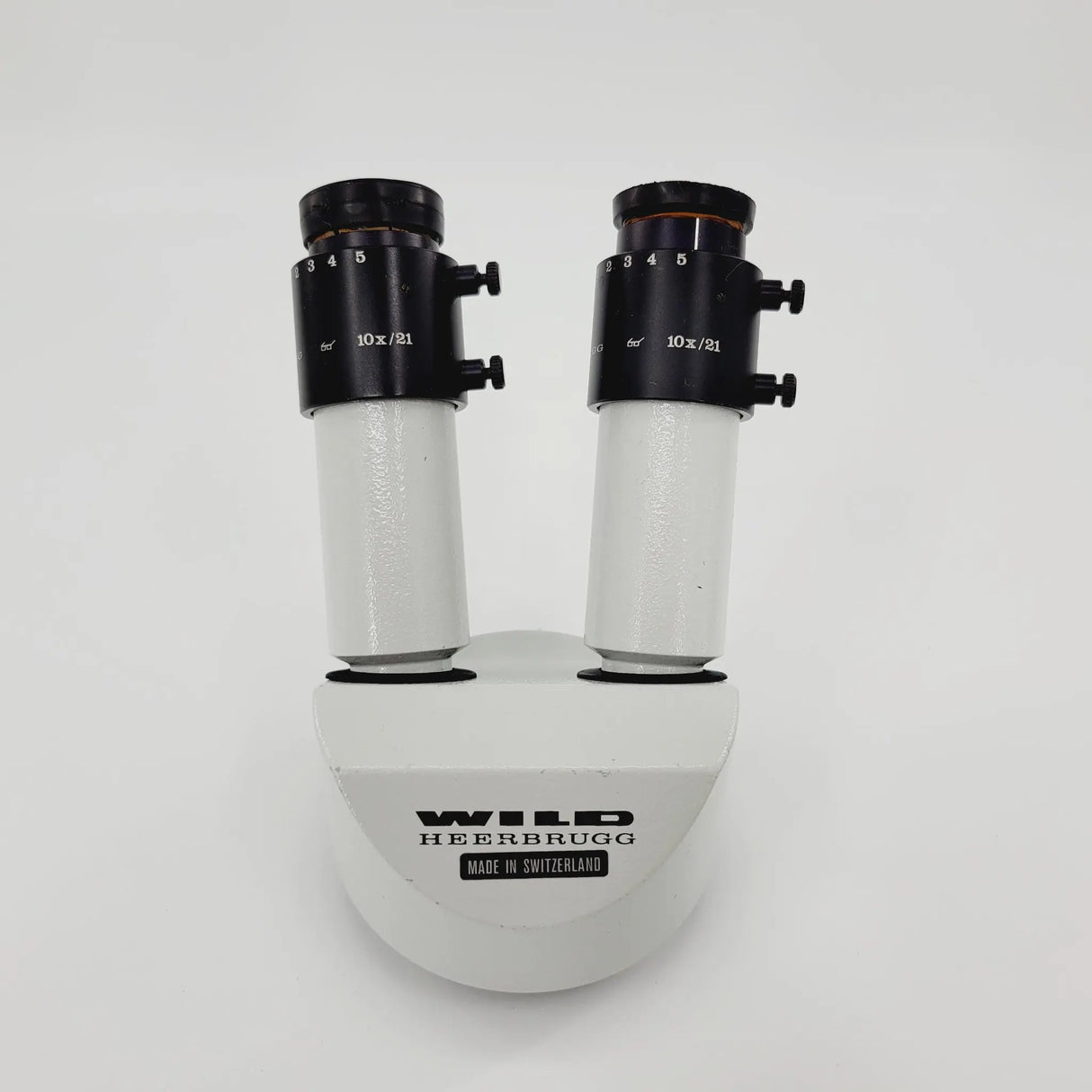 Leica Wild Head Surgical Microscope Part w/10 x 21 Eye Pieces Leica
