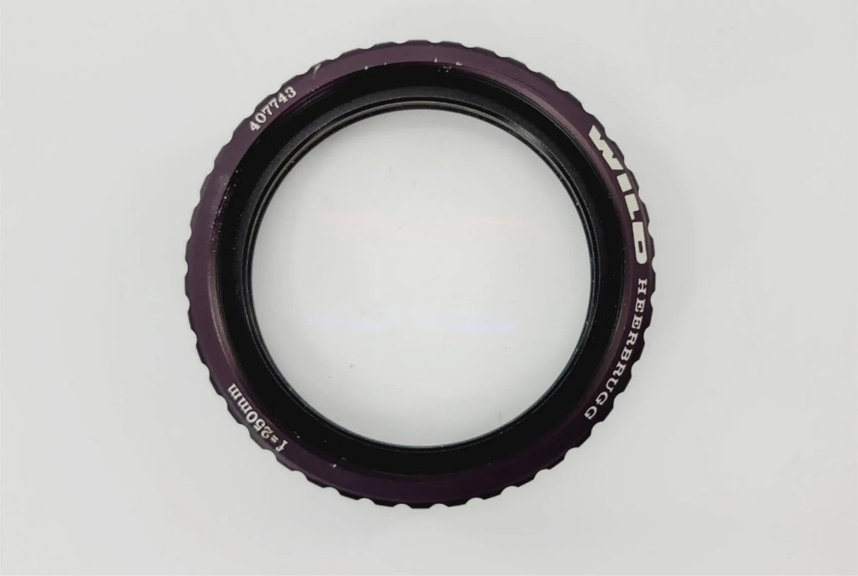 Leica Wild Heerbrugg f=250mm Surgical Microscope Objective 407743 Leica