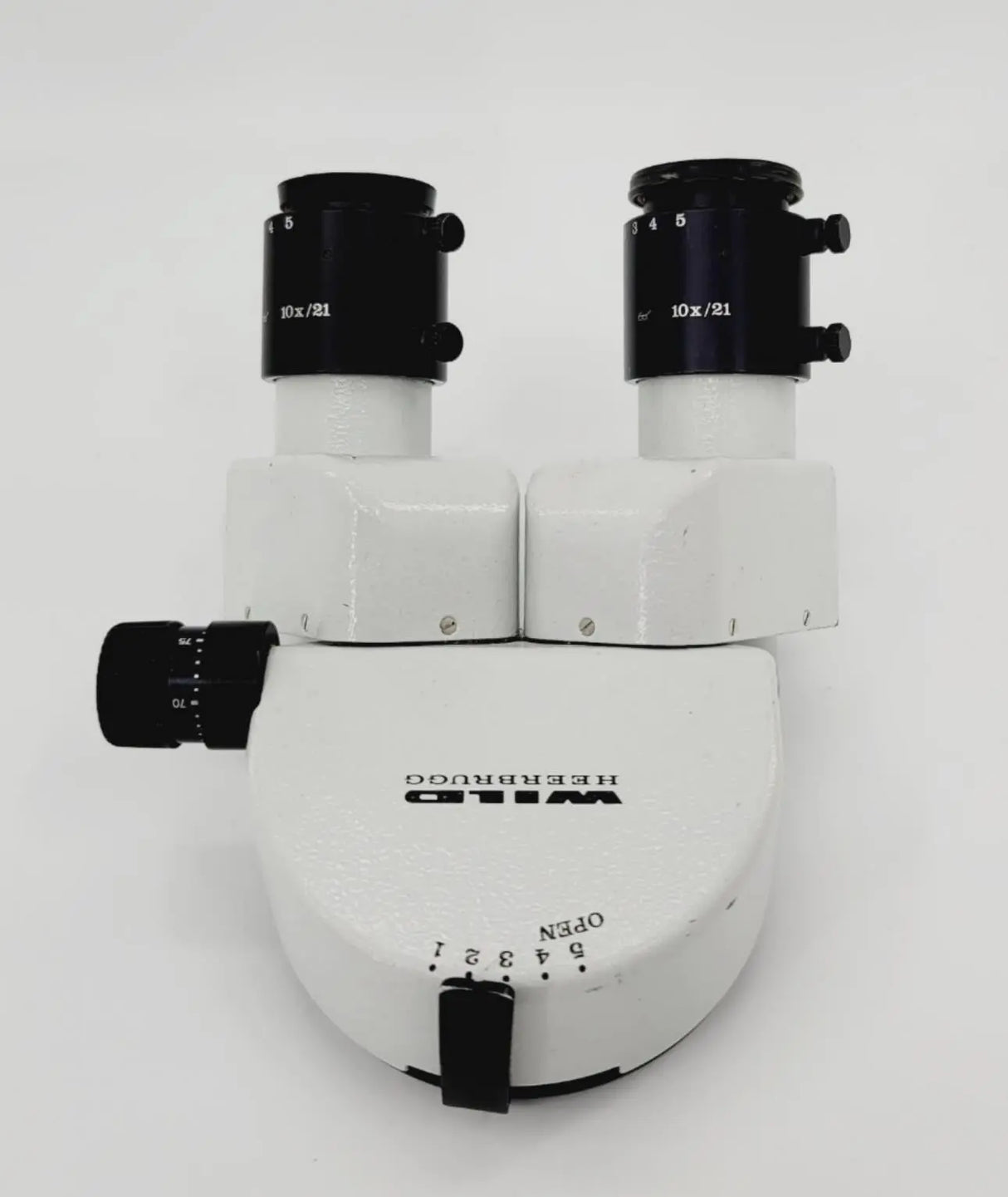 Leica Wild Head Surgical Microscope Part w/10 x 21 Eye Pieces Leica