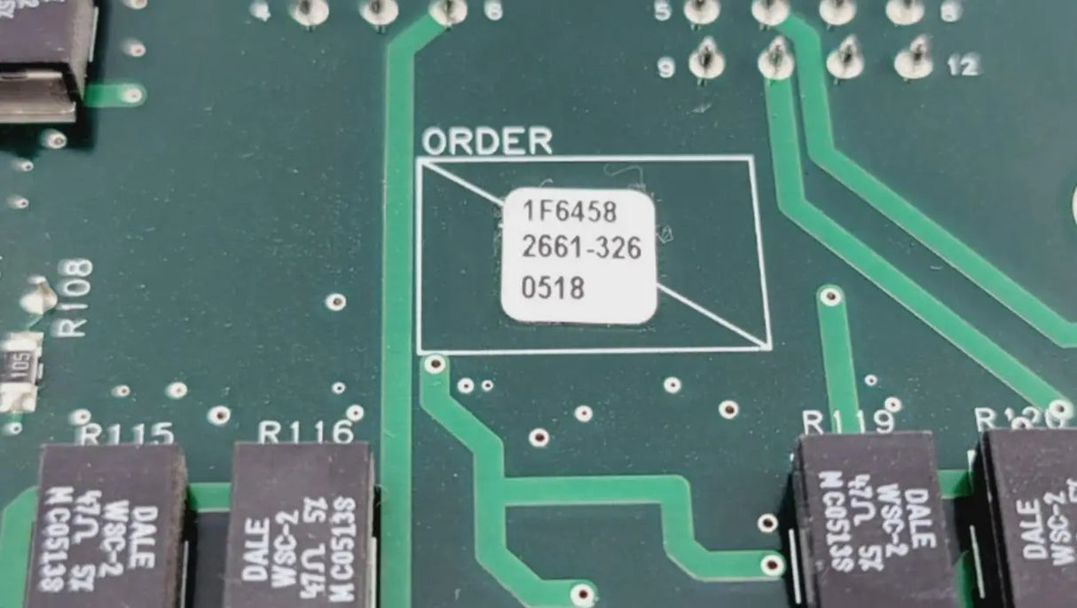 Kodak IF6458 Rev H 2661-326 Motion System Controller Board Assembly Kodak