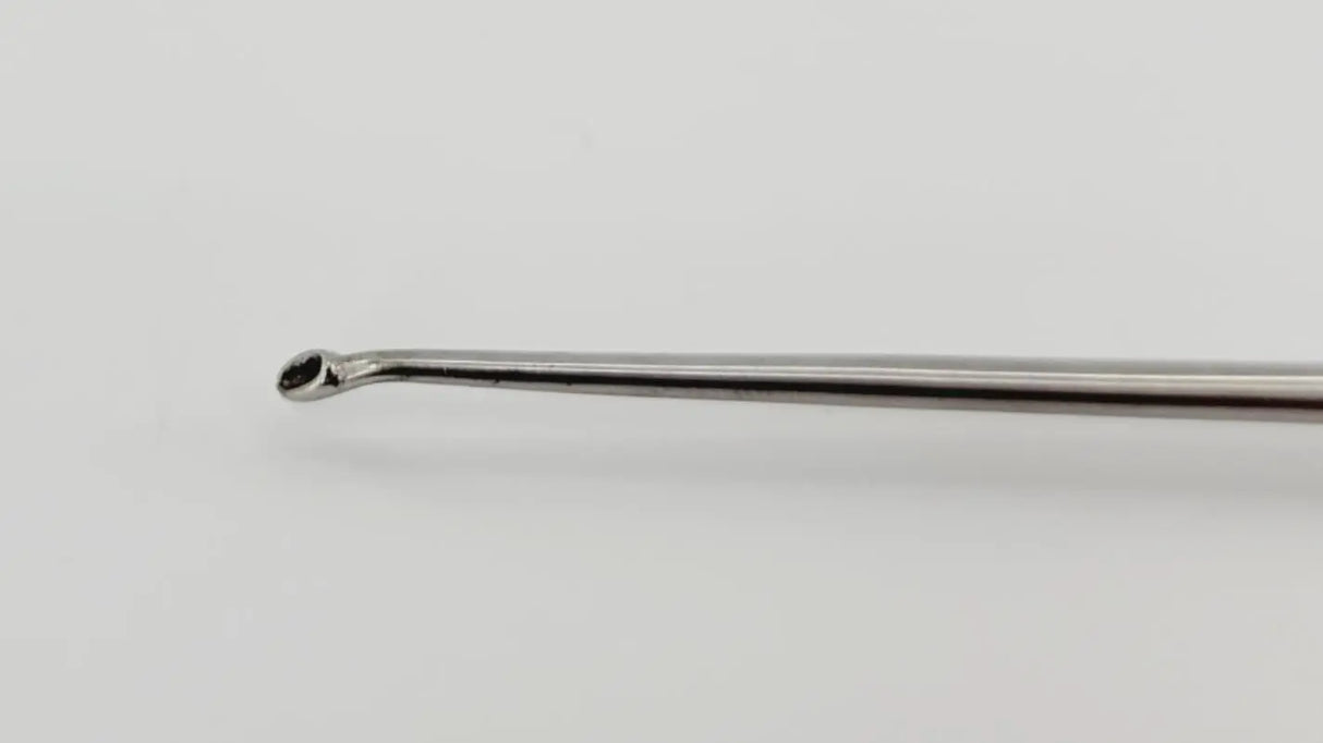 Surgpro U-2190SP Chroma-Line Micro Spinal Curette Angled Size 6/0 Red 9-1/4" Surgpro