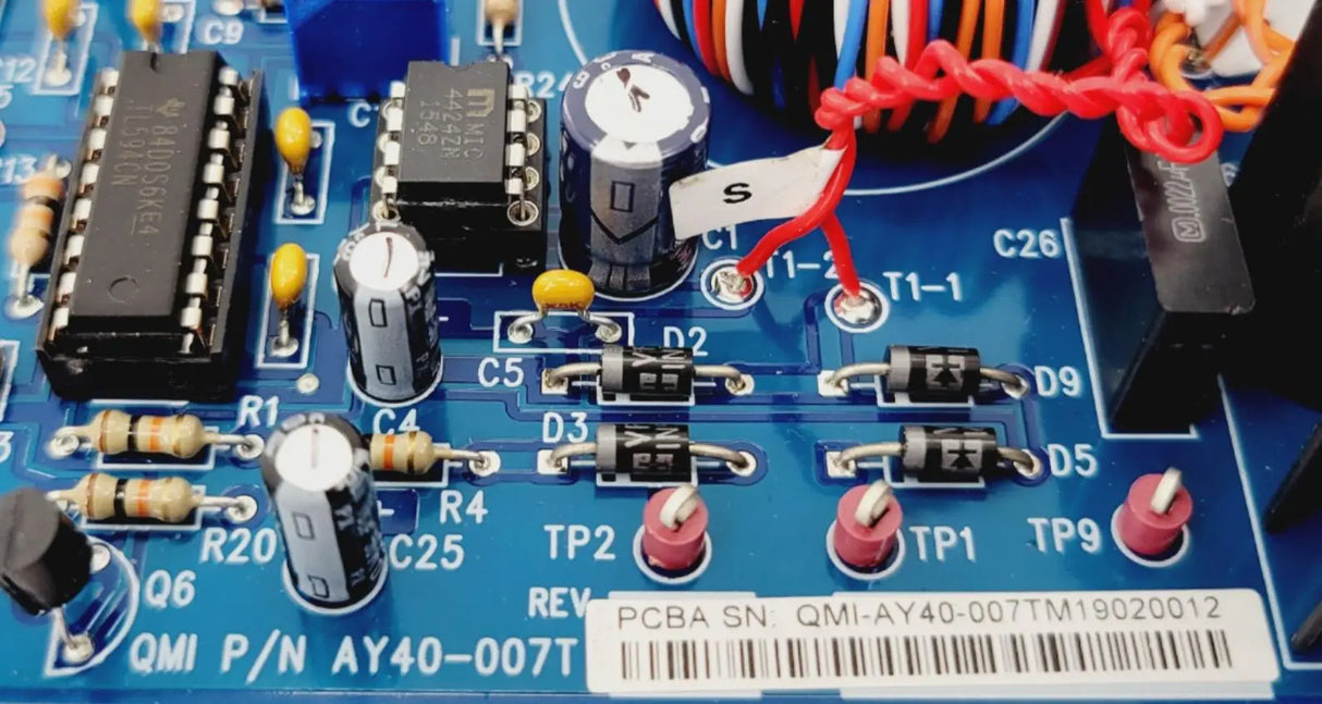 Carestream AY40-007T Filament Control Board Assembly PC40-007 Rev F Carestream