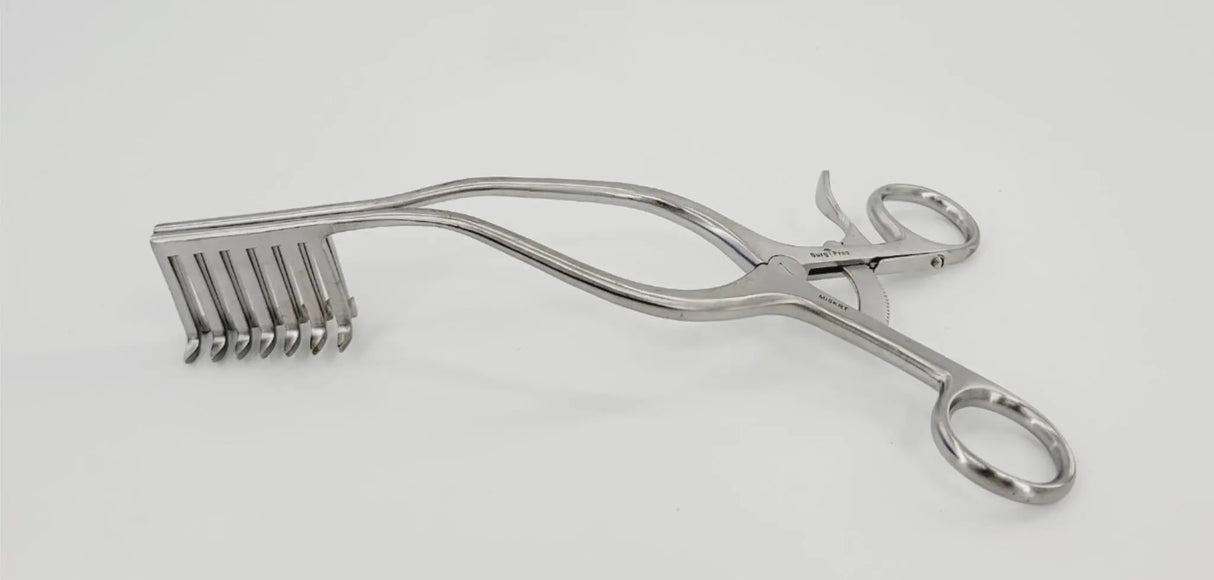 Surgpro MISKRT Miskimon Cerebellar Retractor 7 Sharp Prongs 35mm x 32mm Surgpro