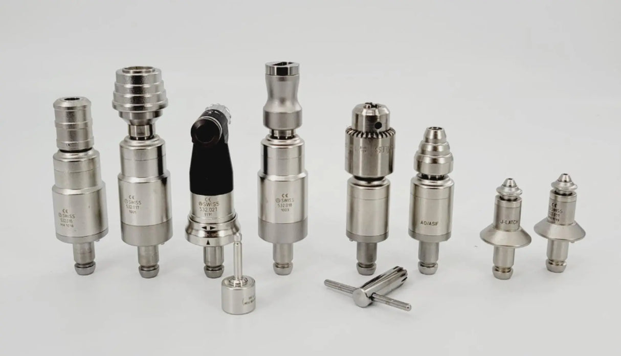 Synthes Small Battery Driver Set with Sterilization Case Orthopedic Synthes