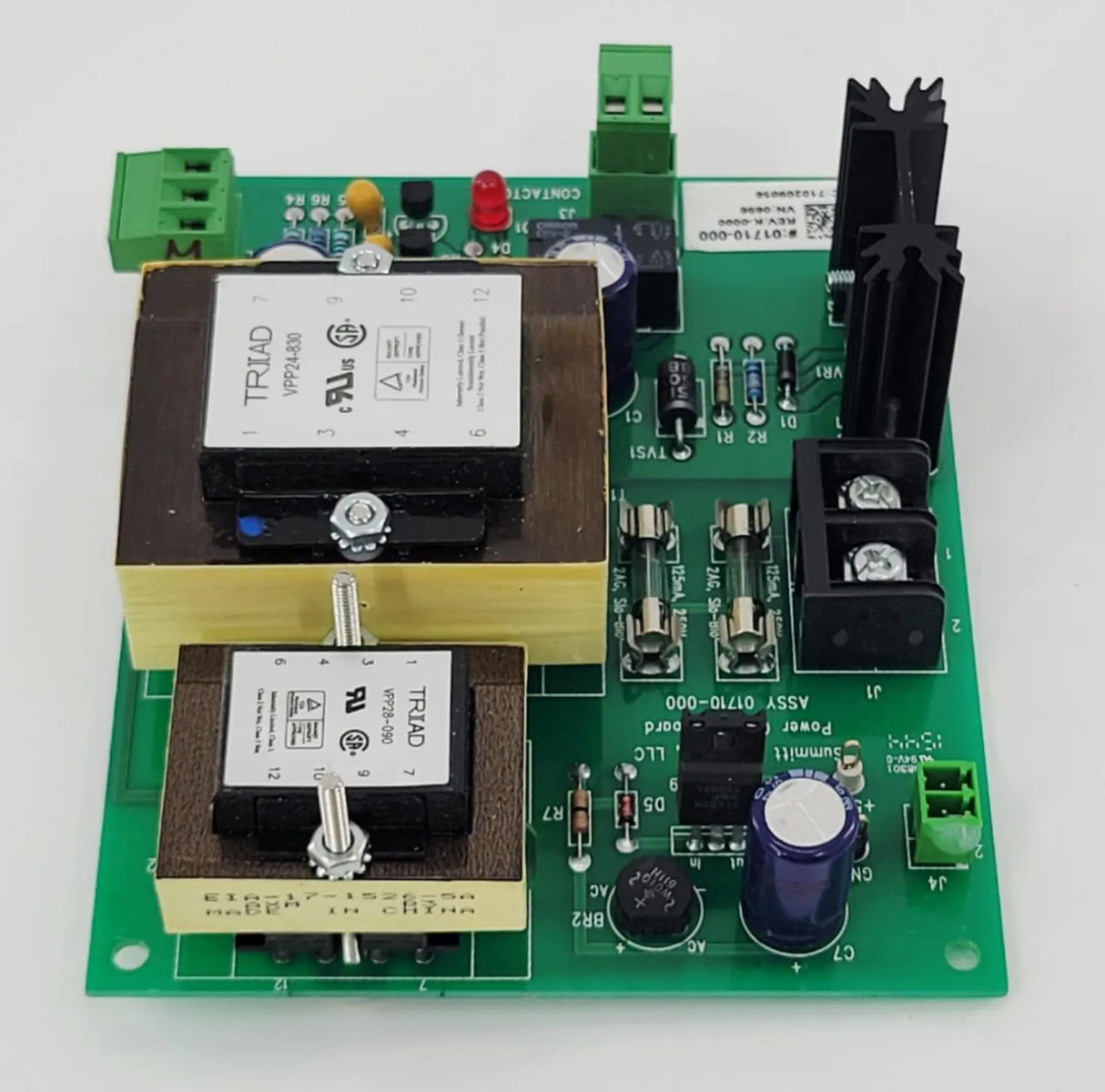 Summit Industries ASSY-01710-000 Power On/Off from a L177-03 System Cabinet Summit Industries