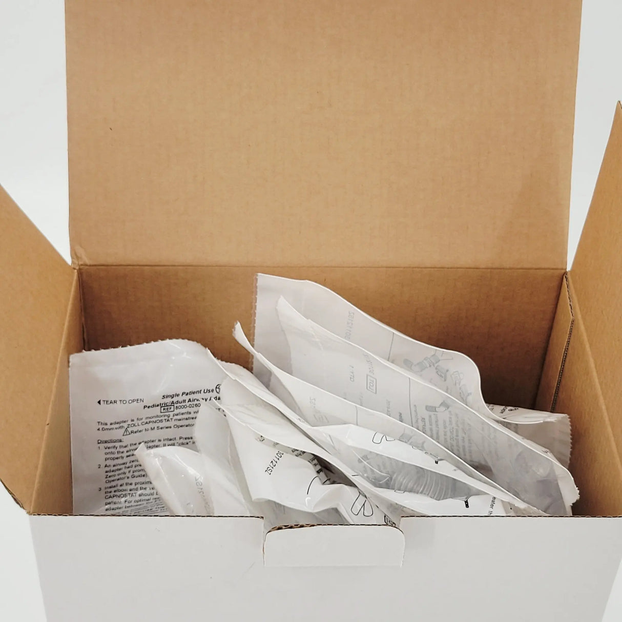 Zoll Medical 8000-0260-01 Pediatric Adult Airway Adapter 10 Per Box Zoll