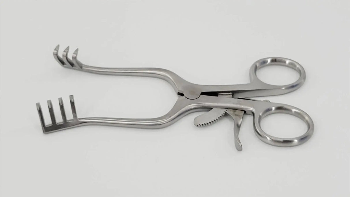 Surgpro WR514SSP Weitlaner Retractor 3 x 4 Sharp Prongs 5-3/8" Surgpro