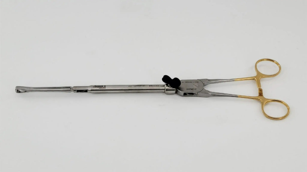 Pilling 131114A Landreneau Pennington Grasping Forceps Straight 10mm Tip 13-1/2" Pilling