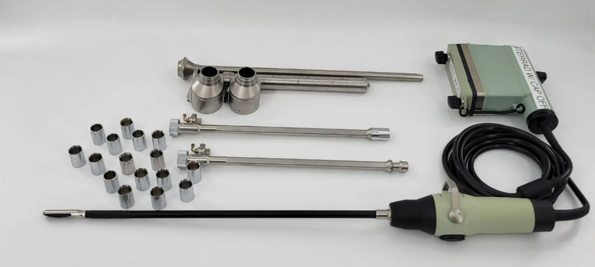 BK Medical 8666-RF 5-12 MHz 4-Way Laparoscopic Ultrasound Transducer w/ Access. BK Medical