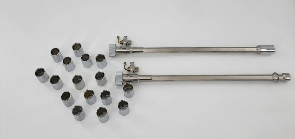 BK Medical 8666-RF 5-12 MHz 4-Way Laparoscopic Ultrasound Transducer w/ Access. BK Medical