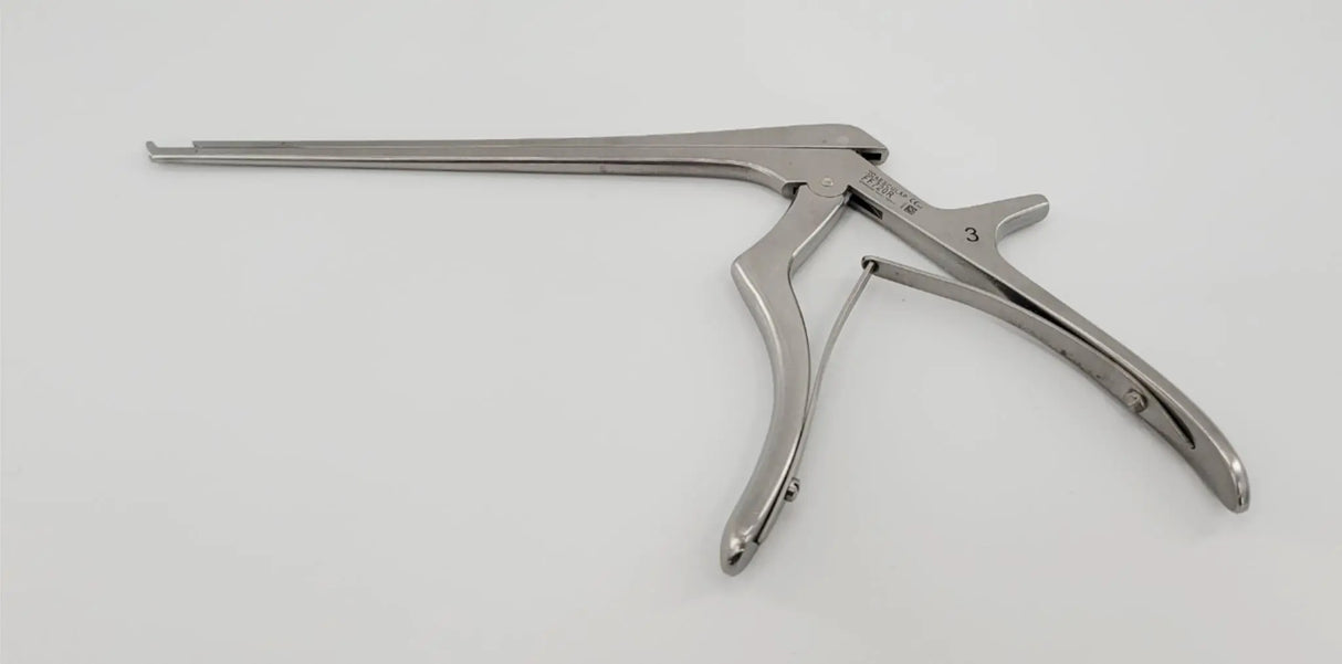 Aesculap FF720R Kerrison Non-Detachable Bone Punch 130° Upward 10-1/8" Aesculap