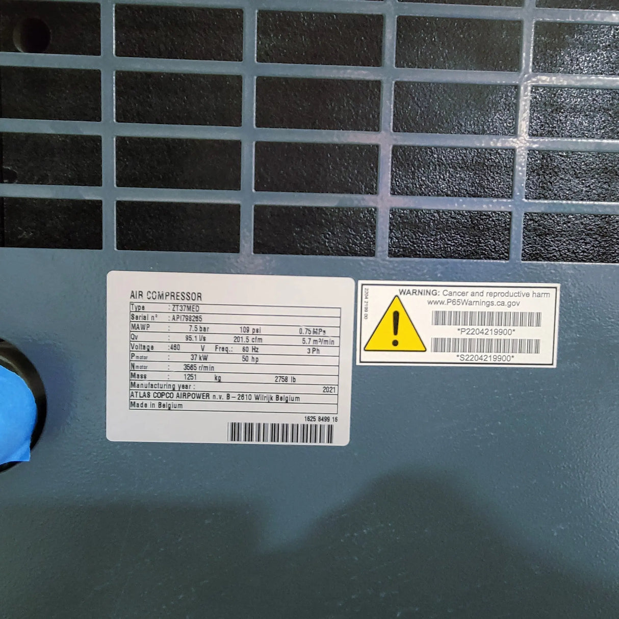 Atlas Copco Medical Air Compressor Atlas Copco