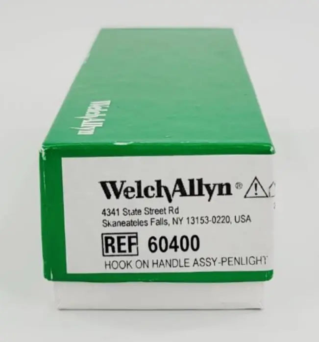 Welch Allyn 60400 Penlight Laryngoscope Handle 2.5V Power uses AA Batteries Welch Allyn