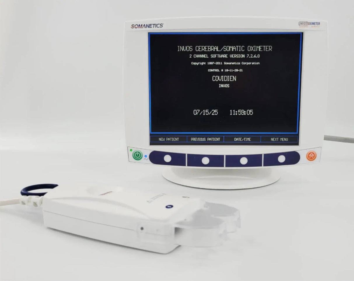 Covidien 5100C INVOS System Console with 5100C-PA Preamplifier Primis Medical