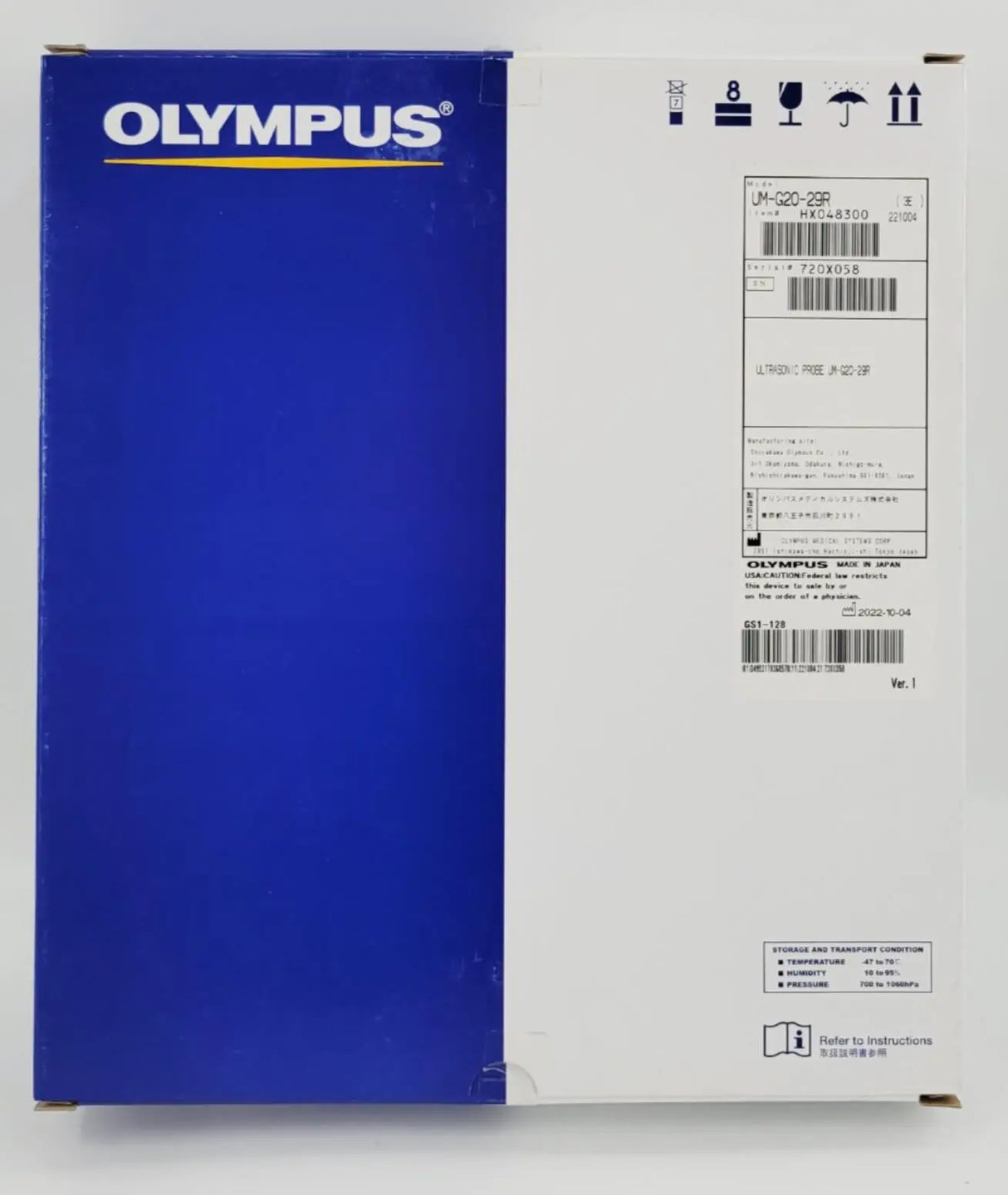 Olympus UM-G20-29R Ultrasonic Probe 360° Ultrasound View Primis Medical