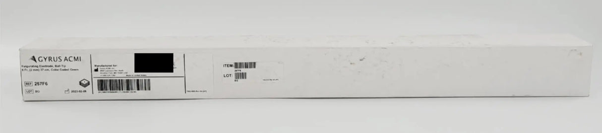 Gyrus Acmi 257F6 Fulgurating Electrode Ball Tip 6 Fr 2 mm Color Coded Green Primis Medical