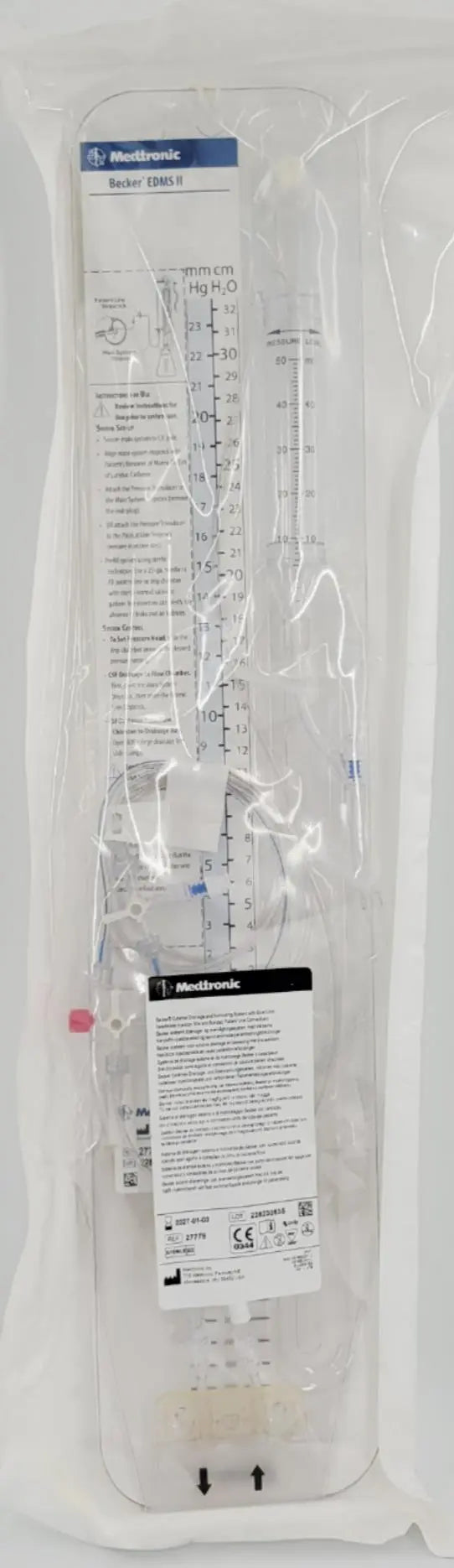 Medtronic 27779 Becker External Drainage & Monitoring System w/ Blue Core Primis Medical