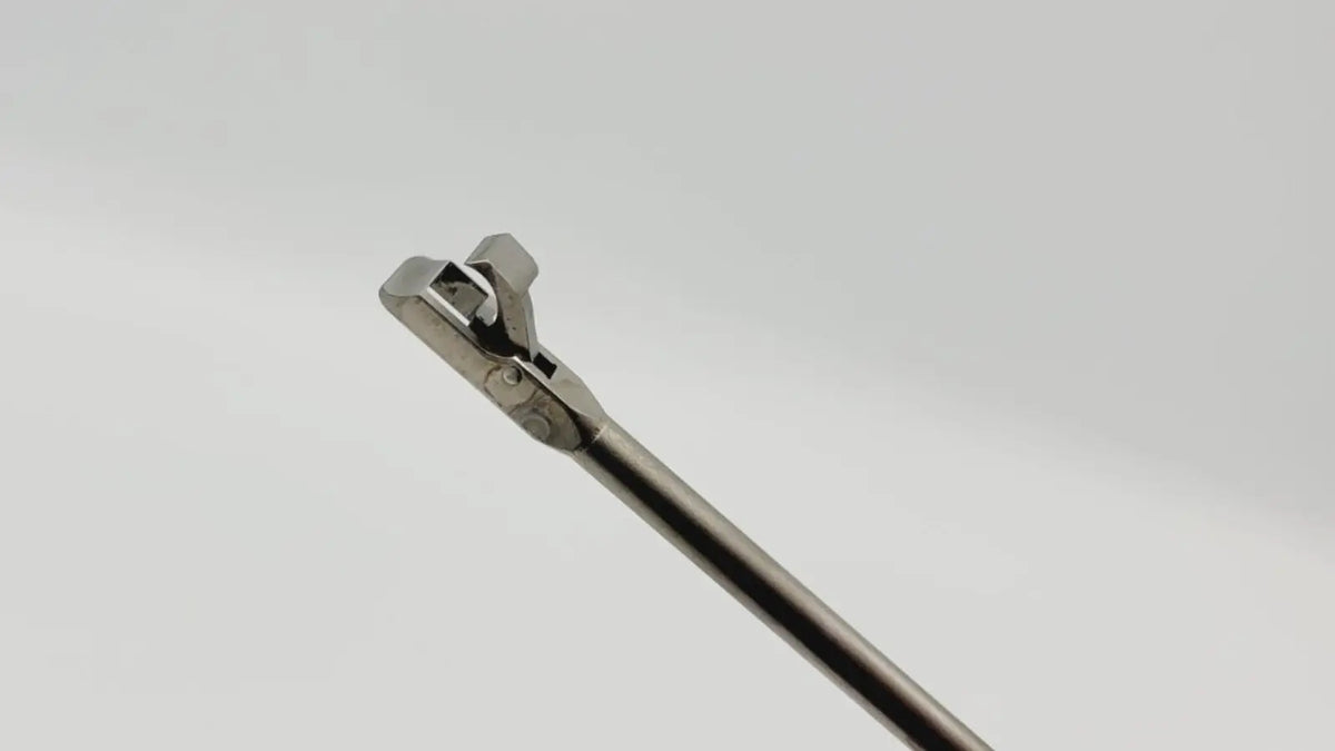 Linvatec 31.1005 Shutt Rotary Forceps Scoop Tip Right 3.4mm 90° Arthroscopy 9" Linvatec