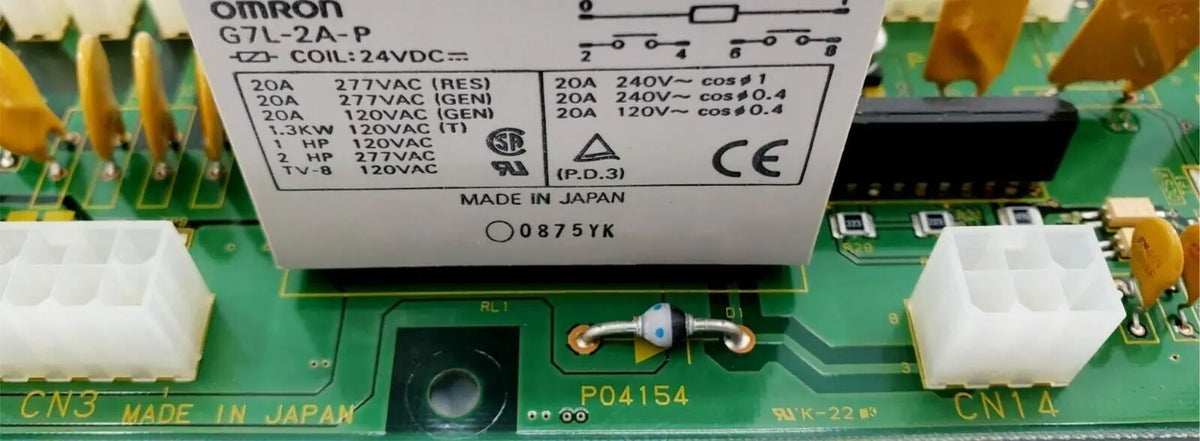 Konica Minolta P04154 Power IF Board from a KM Drypro Model 793 Laser Imager konica Minolta