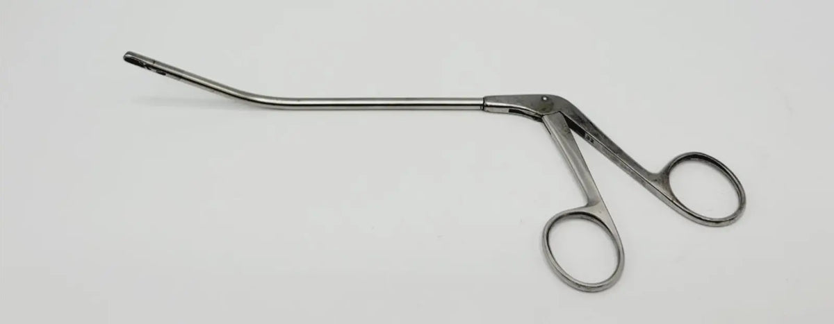 Richard Wolf 8403.01 Basket Punch Arthroscopy Cut Through Curved Left 8-1/2" Richard Wolf