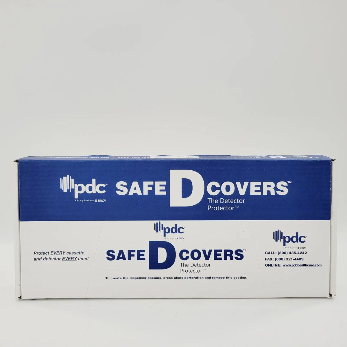 pdc DCC-P14Z Safe D Cassette Detector Covers 14" x 17" Box of 100 pdc