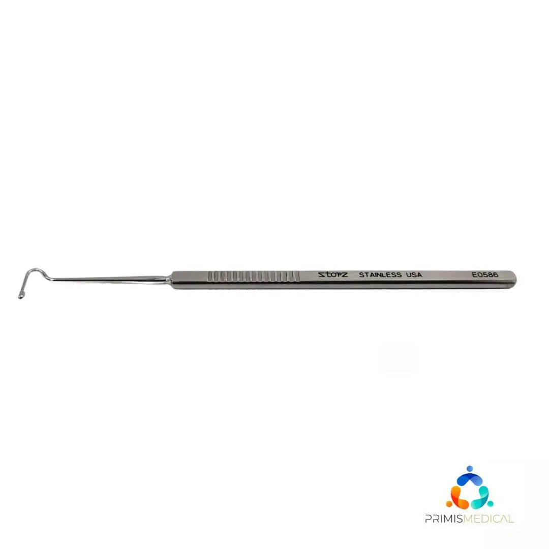 Storz E0586 Jameson Muscle Hook 2mm Bulbous Tip w/ 6mm Flat Portion 5-1/4" New Storz