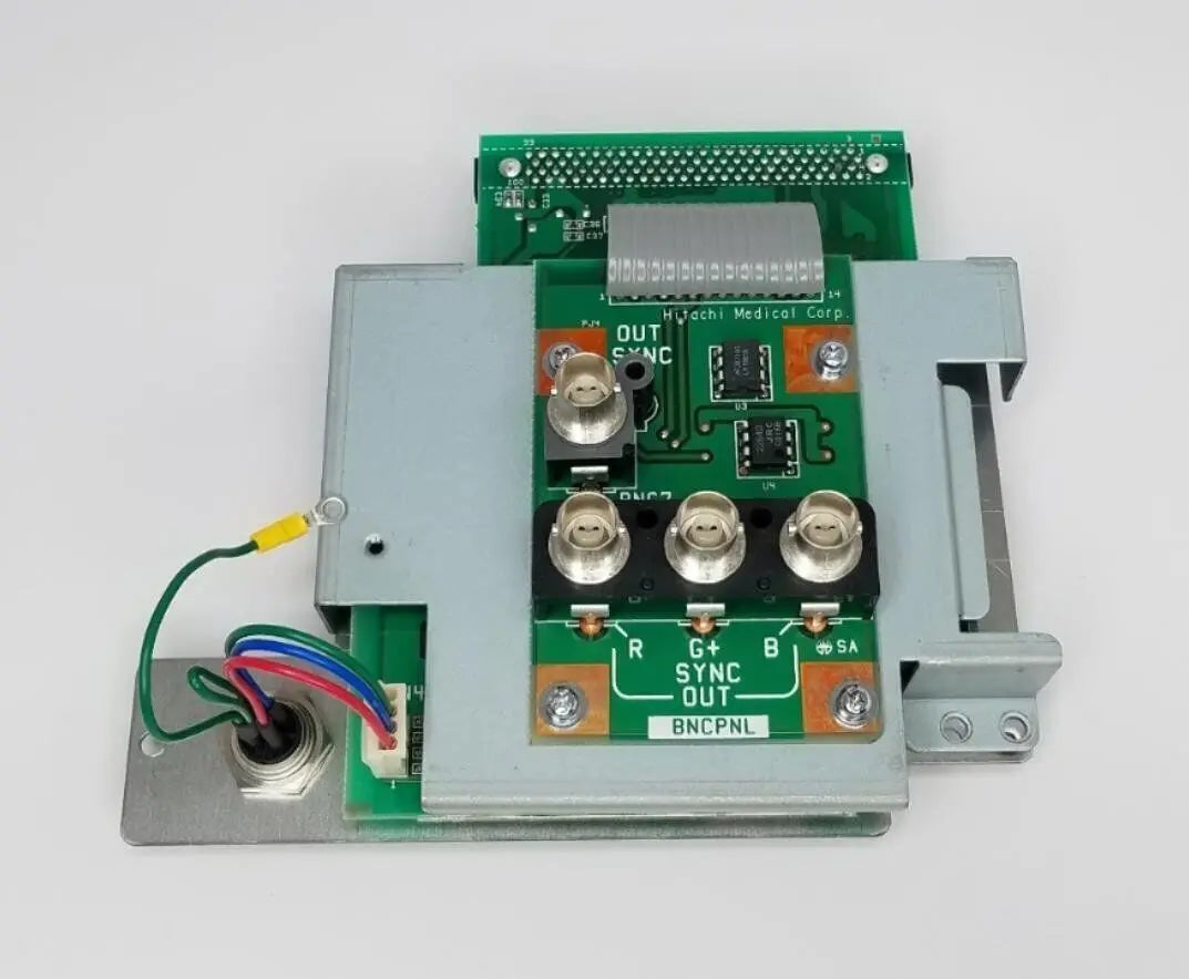 Hitachi BNCPNL In-Out Assembly Board from Hi Vision 5500 Ultrasound Hitachi