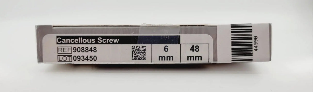 Biomet 908848 Ti-6AI-4V WasherLoc Cancellous Screw 6mm x 48mm Biomet