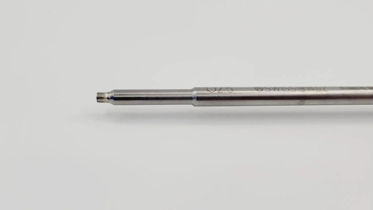 Synthes 314.02 Small Hexagonal Driver w/o Holding Sleeve Orthopedic 7-3/4" Synthes