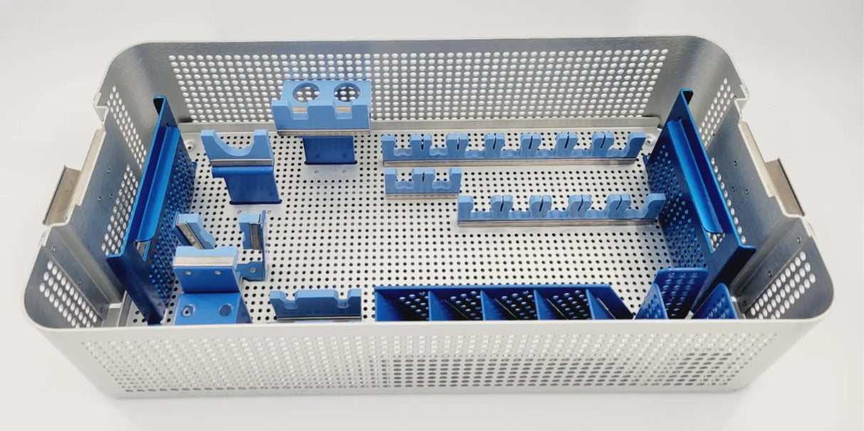ConMed Hall PRO6000 Sterilization Tray w/ Battery Holders 20-1/8" x 10" x 5" ConMed Hall